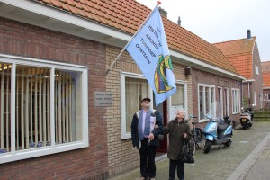 nieuwe vlag HATO Steenbokstraat