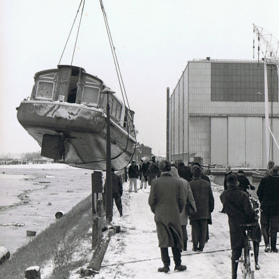 Evacuatie watersnood 1960